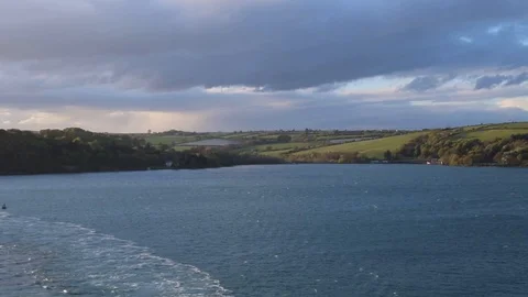 Timelapse Sailaway from Ireland Stock Footage 88961569