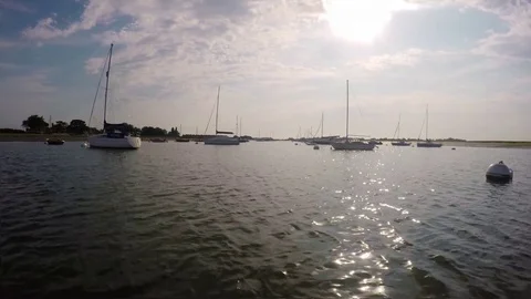 Timelapse sailing Video stock 78756851