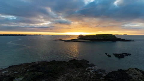Timelapse Saint Malo 動画素材 242097985