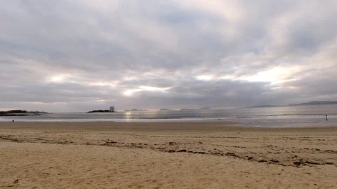 Timelapse Samil beach Stock Footage 122464870