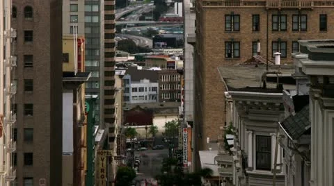 Timelapse San Francisco traffic Vídeo Stock 11609422
