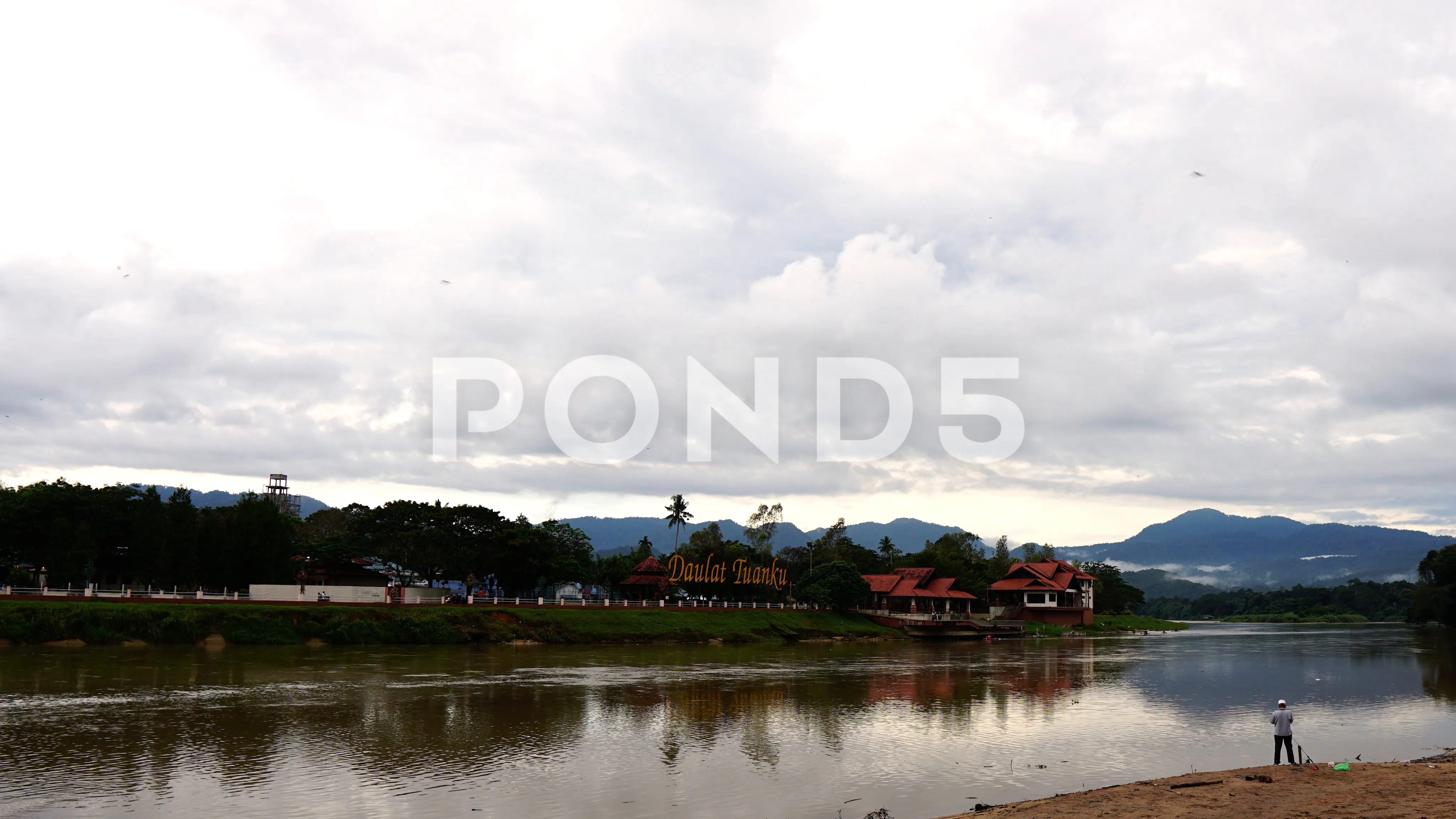 Timelapse Of Scenery At Sungai Perak Stock Video Pond5