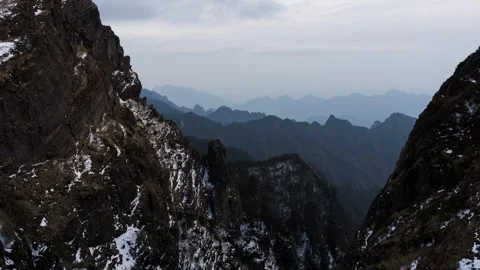 Timelapse of Scenic Mountain Top Landscape Stock Footage 326698245