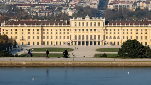 Timelapse of Schoenbrunn Video stock 146515002