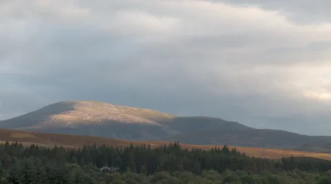 Timelapse Scottish Highlands Stock Footage 33415722