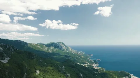 Timelapse sea and clouds In the sun Stock Footage 145722816