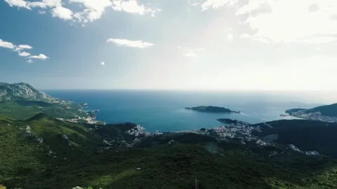 Timelapse sea and clouds In the sun Stock Footage 145722832