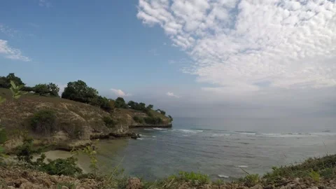 Timelapse on sea cliffs Stock Footage 269660067
