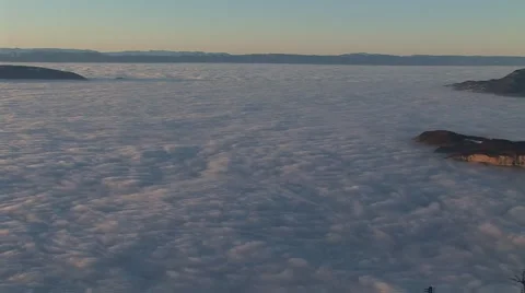 Timelapse Sea of Clouds Vídeo Stock 59791525