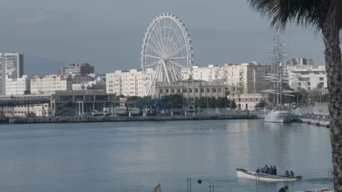 Timelapse - Sea - Harbor - Spain Stock Footage 125479038