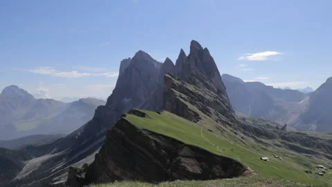 Timelapse of seceda 2000 Stock Footage 244264512