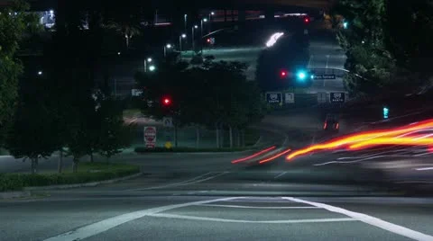 Timelapse Sepulveda traffic 動画素材 11584855