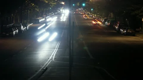 Timelapse Sepulveda traffic 動画素材 11584898