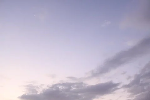 TimeLapse: Setting Sun with Moon Stock Footage 366258