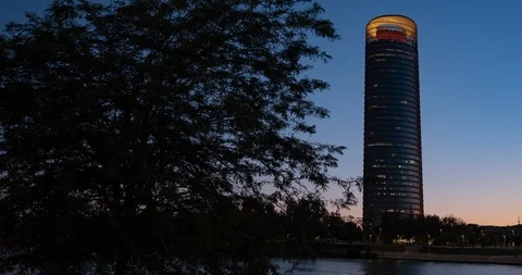 Timelapse Sevilla, Spain Stock Footage 115128407