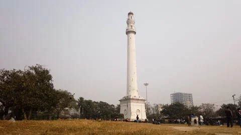 Timelapse of Shahid Minar Stock Footage 146841309