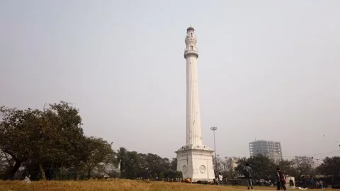 Timelapse of Shahid Minar Stock Footage 146841320