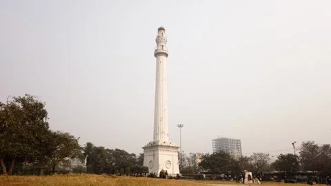 Timelapse of Shahid Minar Stock Footage 146841334