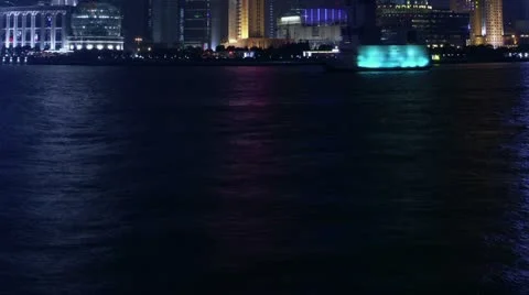 Timelapse Shanghai skyline 스톡 동영상 11611270