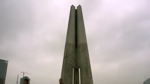 Timelapse Shanghai war memorial 스톡 동영상 11611184