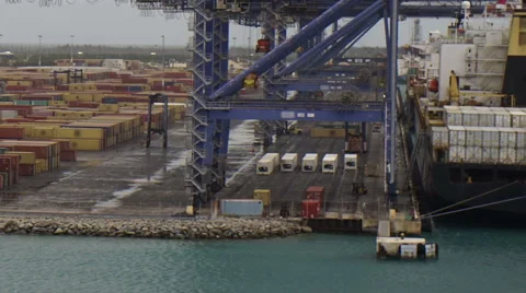 Timelapse Shipyard Stock Footage 55248721