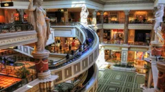 Cheesy Statues at the Forum Shops, Caesars Palace, is a lux…