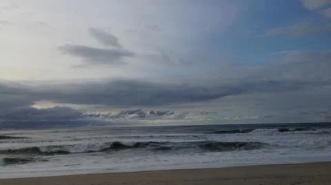 Timelapse shot of a beach Stock Footage 21370510