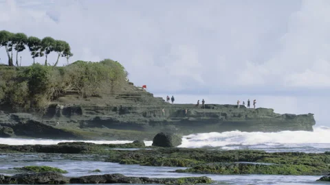 Timelapse shot of a beautiful landscape on Bali Island Stock Footage 167947982