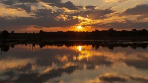 Timelapse shot of sunset 库存影片 228835791