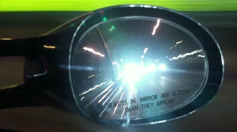 Timelapse side-view mirror Vídeo Stock 11586476