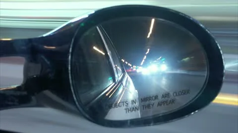 Timelapse side-view mirror Video stock 11605512