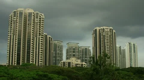 Timelapse Singapore condominium 스톡 동영상 11610397