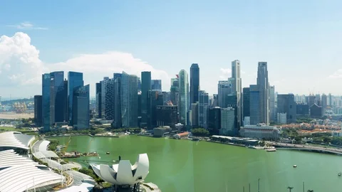 Timelapse in Singapore Stock Footage 90430073