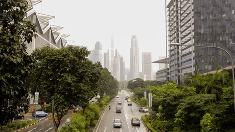 Timelapse in Singapore Stock Footage 90430078