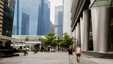 Timelapse in Singapore Stock Footage 90430109