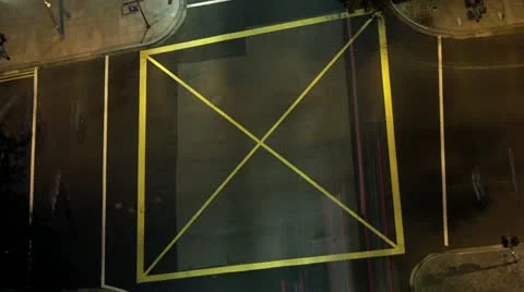 Timelapse Singapore intersection Видео 11590497