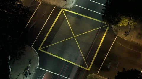 Timelapse Singapore intersection 스톡 동영상 11590516