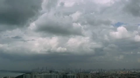 Timelapse Singapore landscape 스톡 동영상 11590941