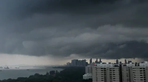 Timelapse Singapore landscape Vídeo Stock 11591725
