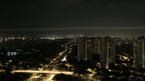 Timelapse Singapore landscape Видео 11591736