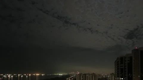 Timelapse Singapore landscape Video stock 11591981