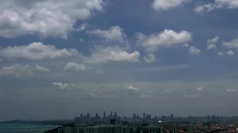 Timelapse Singapore landscape 스톡 동영상 11610385