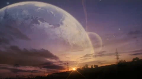 Timelapse of sky 2 Stock Footage 21298736