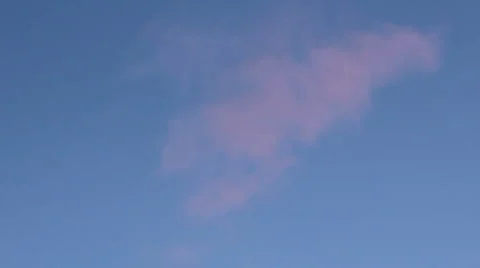 Timelapse sky with cloud in sunrise Stock Footage 1217341