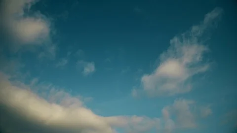 Timelapse sky clouds 02 Stock Footage 115117841