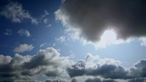 Timelapse sky clouds 03 Video stock 115117999