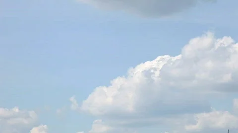 Timelapse sky with clouds Vidéo 481213