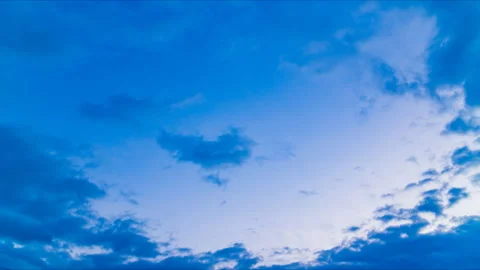 Timelapse sky with clouds Stock Footage 104864001