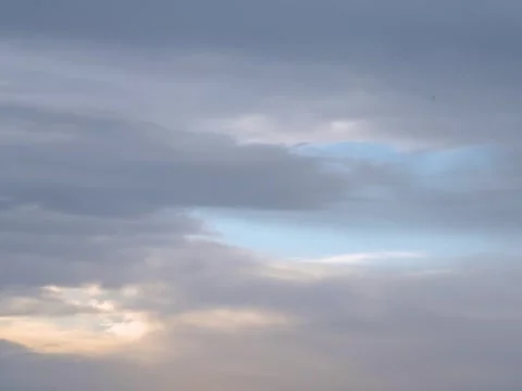 Timelapse of the sky with clouds Stock Footage 281799007