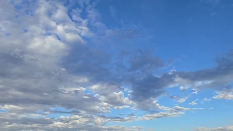 A timelapse of the sky compresses hours of slow atmospheric changes into seconds Stock Footage 337355030